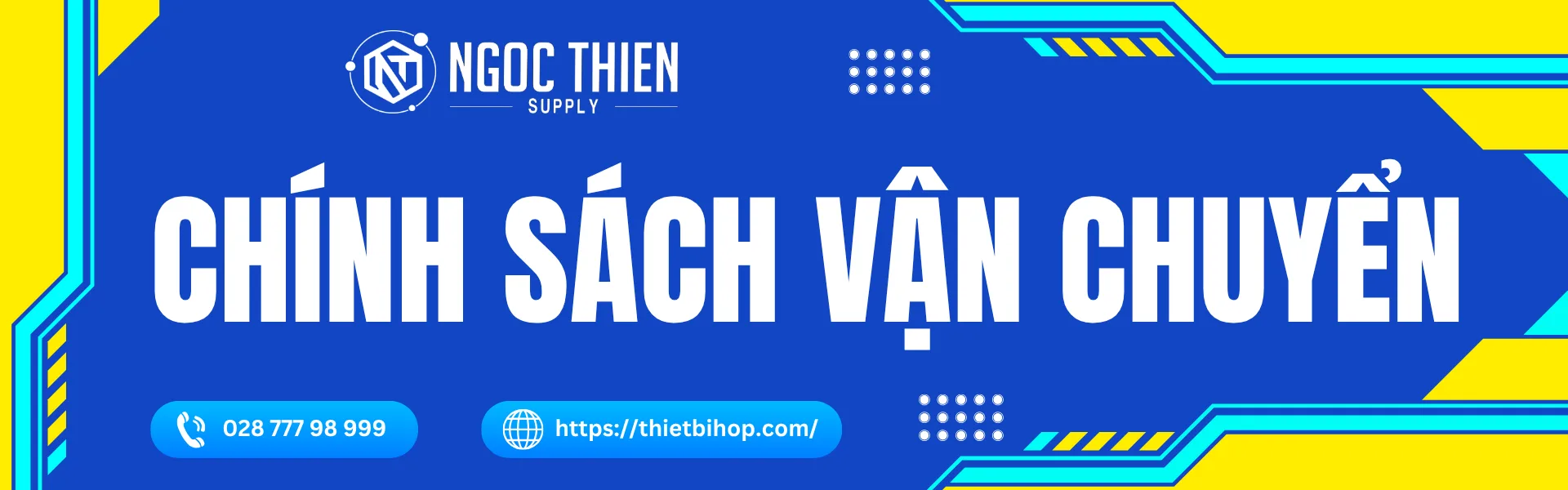 Chính sách vận chuyển tại Ngoc Thien Supply