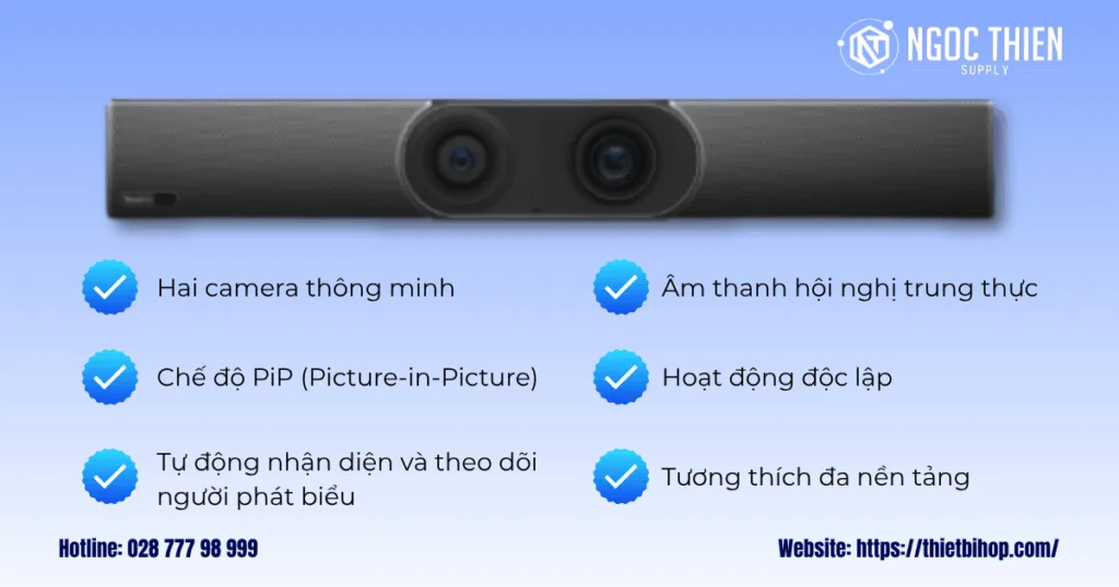 Điểm nổi bật của Yealink MeetingBar A30