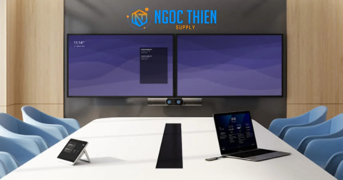 MeetingBar A30 được tích hợp màn trập điện tử