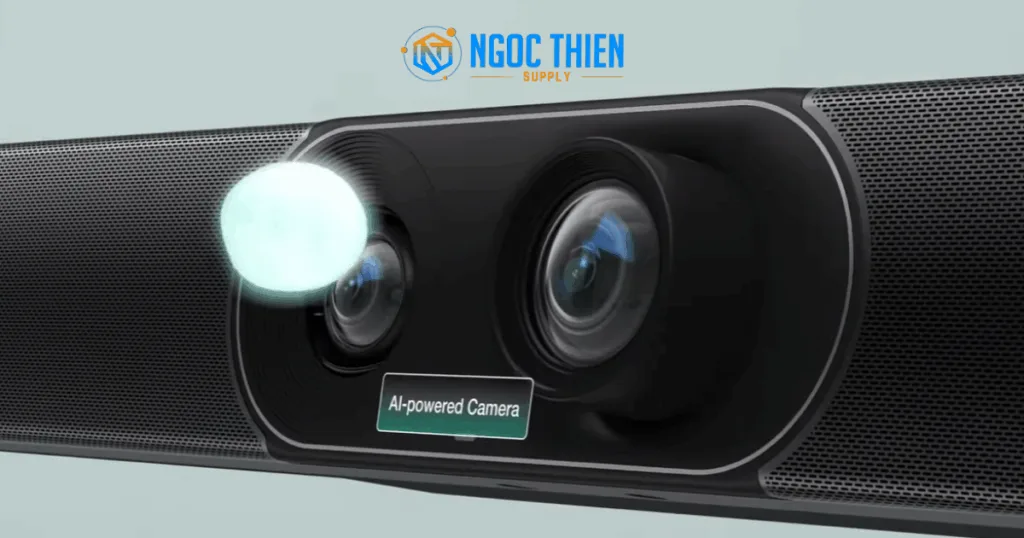MeetingBar A30 với camera kép 8MP tích hợp AI