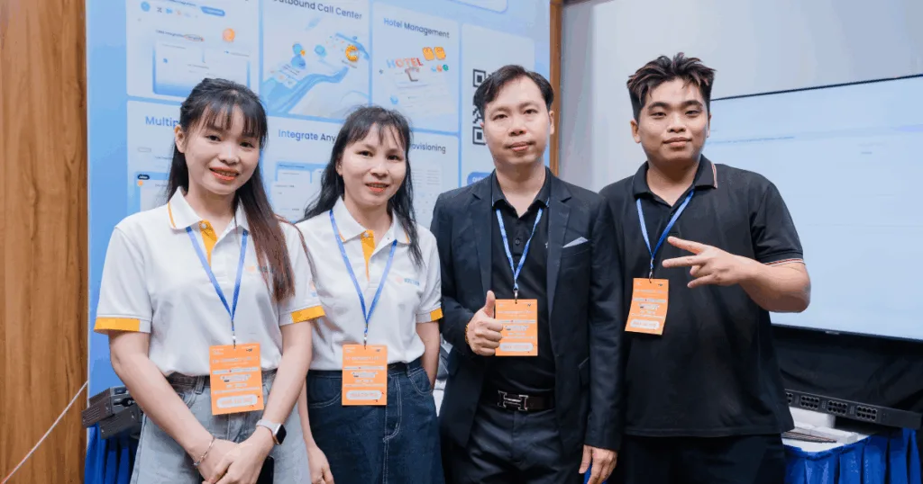 Một số hình ảnh đẹp tại gian hàng Ngọc Thiên x Yeastar