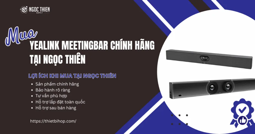 Mua Yealink MeetingBar A30 chính hãng tại Ngọc Thiên