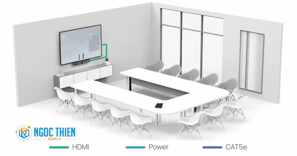 Thiết lập phòng họp chuyên dụng nhanh chóng