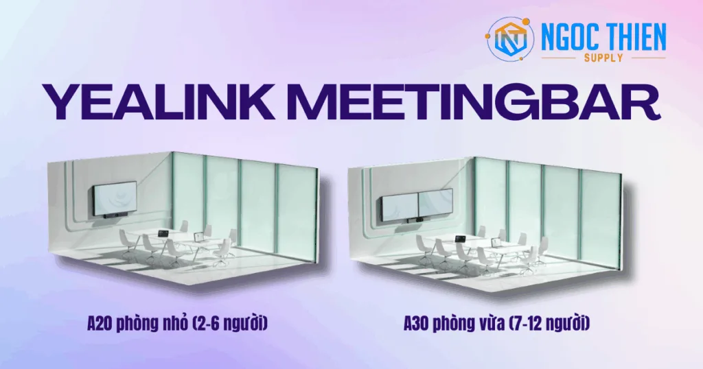 Tổng quan về Yealink MeetingBar A30 và A20