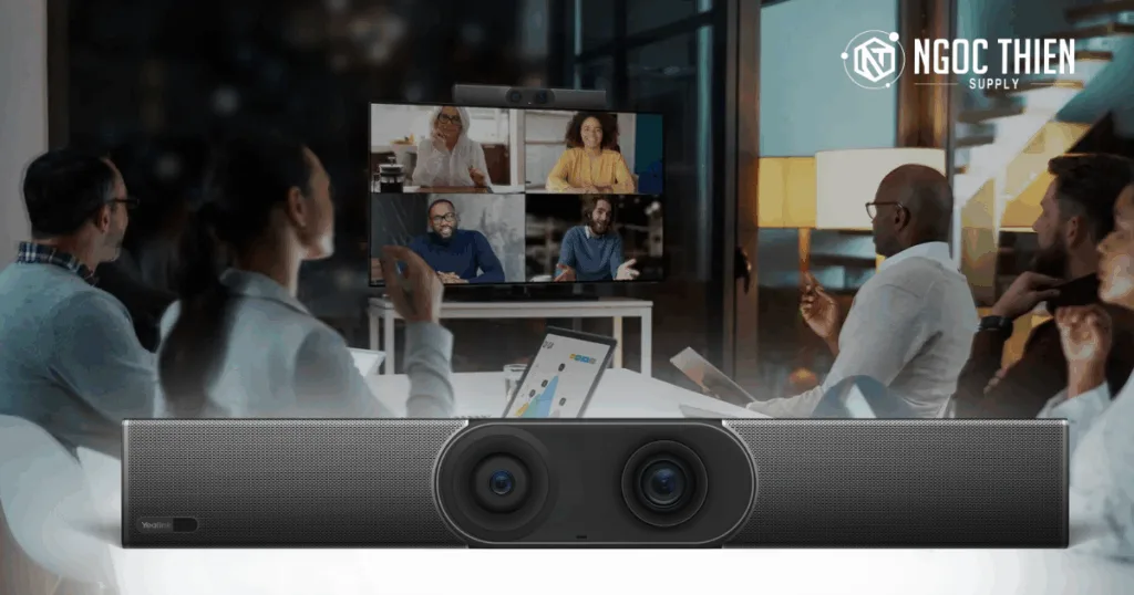 Yealink MeetingBar A30 với thiết kế all-in-one tối giản