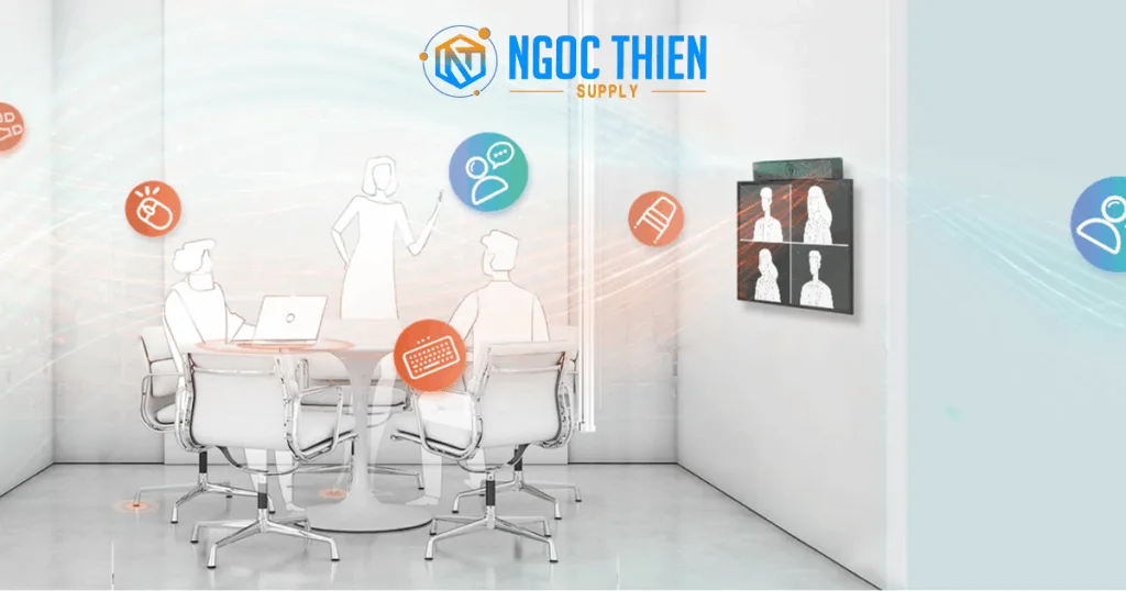 Yealink MeetingBar với công nghệ khử ồn AI nâng cao