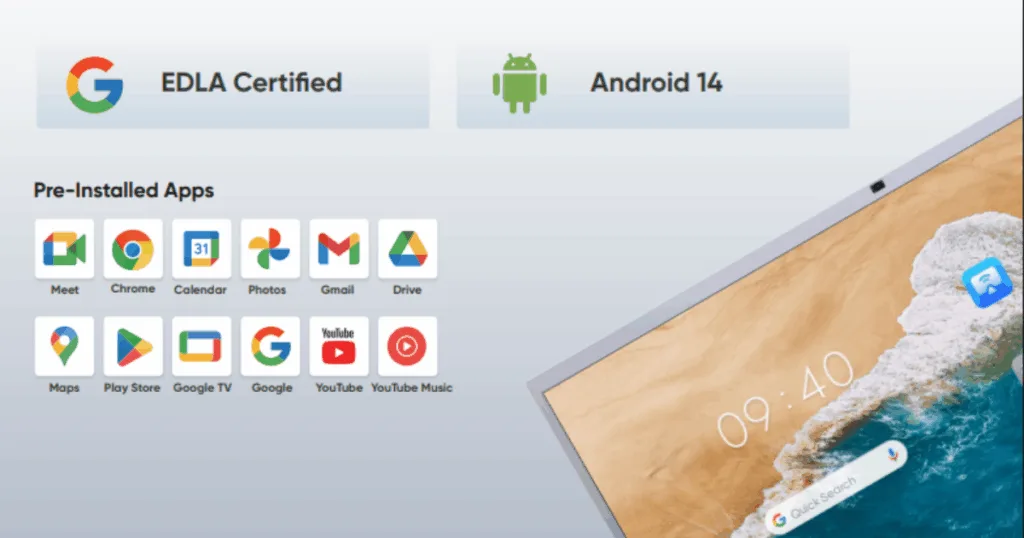 Hikvision Ultra Series sở hữu hệ điều hành Android 14 cùng chứng chỉ EDLA