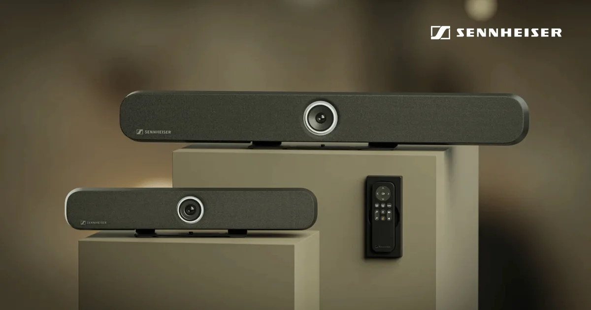 Sennheiser TeamConnect Bar trải nghiệm họp trực tuyến tự nhiên, chuyên nghiệp và an toàn tuyệt đối